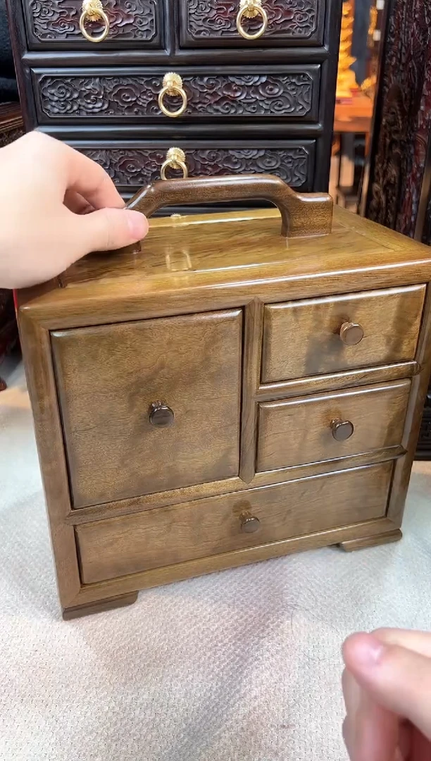 【闪购商品】乌木类家具手提箱药箱