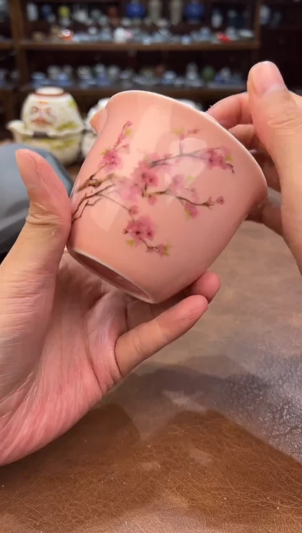 真的很便宜超好看会开片的旅行茶具
