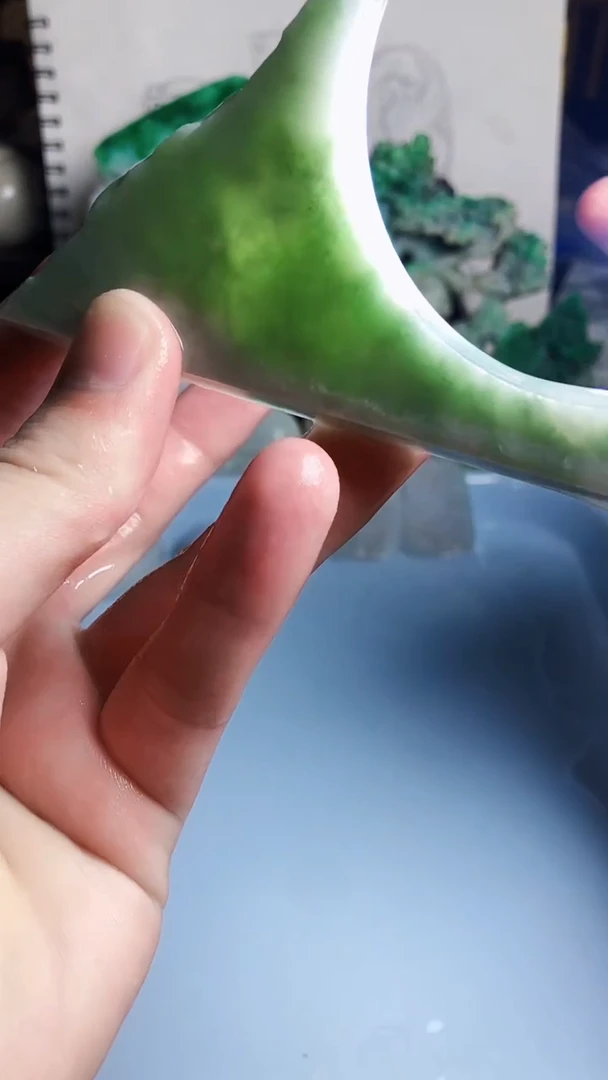 翡翠未镶嵌颈饰天然A货翡翠