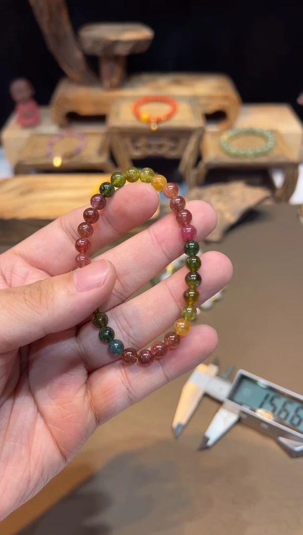 未镶嵌手链碧玺手饰@@21m