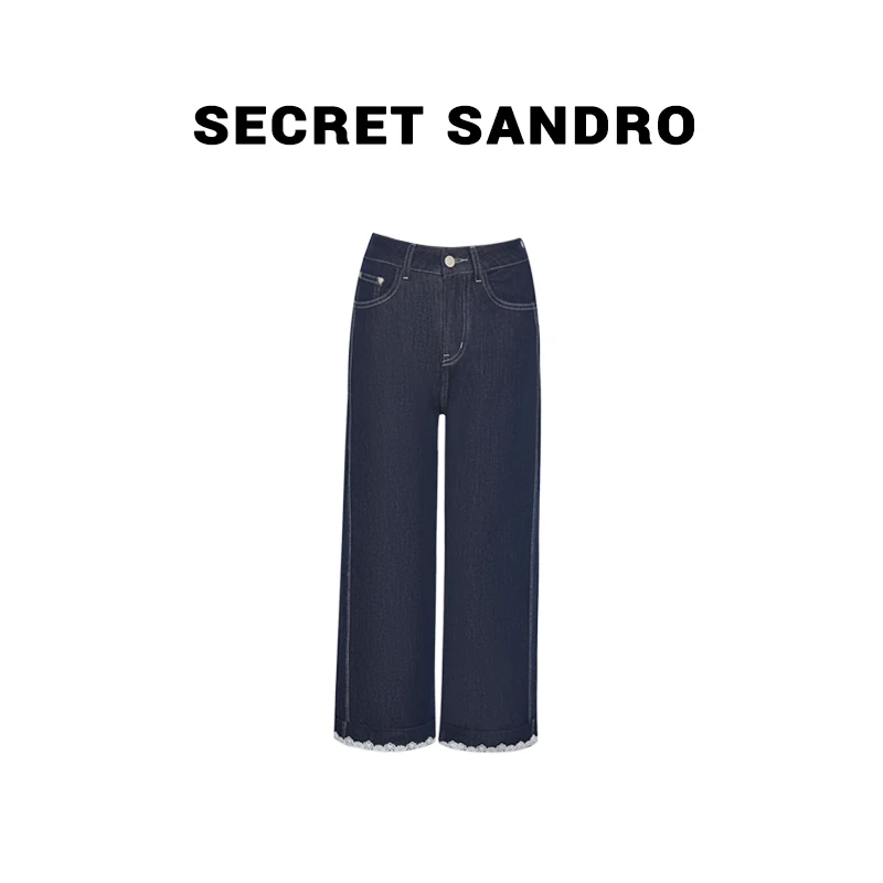 【首尔】【Secret Sandro】鸥小柒 牛仔裤 N55221128Q