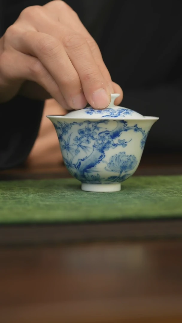 【闪购商品】杯柴窑青花破价福利