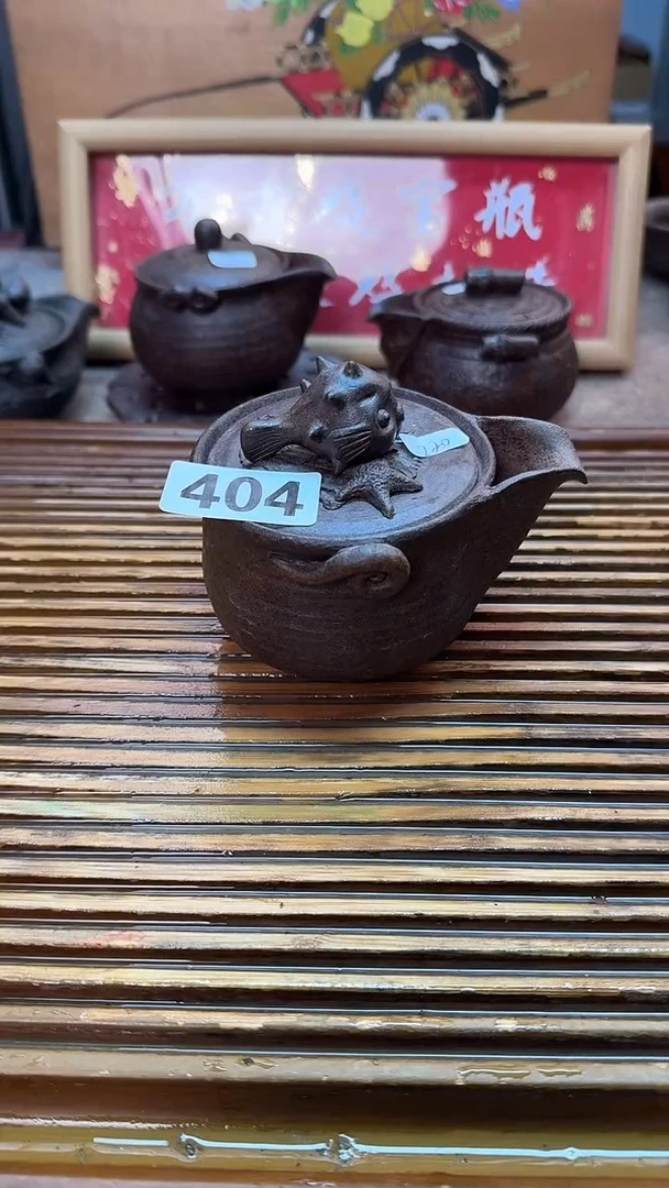 手工粗陶茶具每只不一样