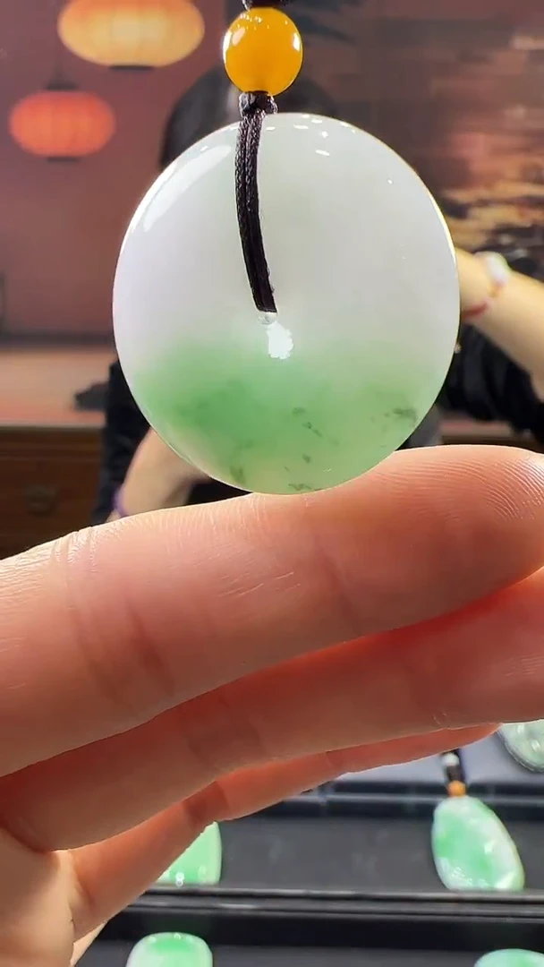 未镶嵌挂件翡翠平安扣