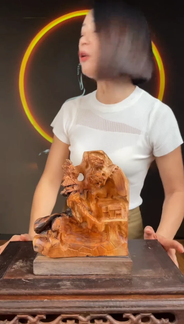 柏木（崖柏）手工摆件,先抢先得! 编号:146