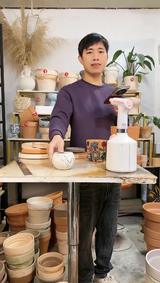 【闪购商品】红陶陶瓷小盆 1个