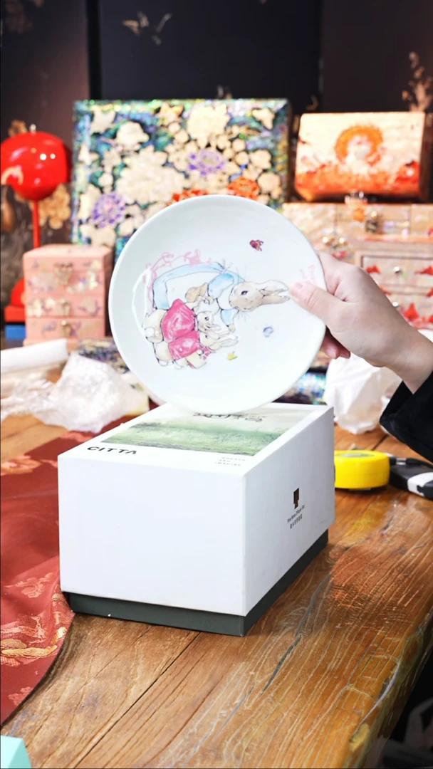 【闪购商品】瓷片豆包儿推荐饰品摆件