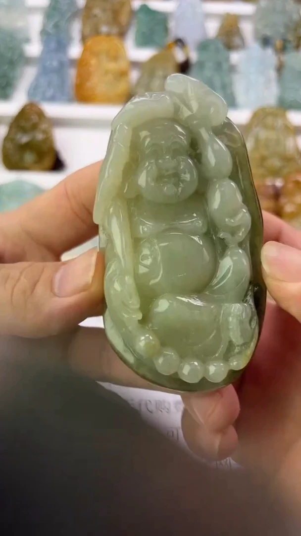 翡翠未镶嵌颈饰天然翡翠