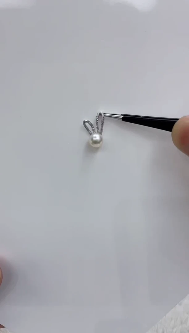 【闪购商品】海水珍珠吊坠(不含链)银S925镶嵌海水珍珠吊坠