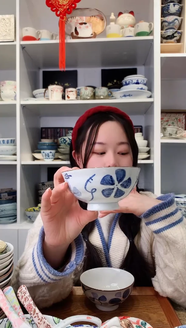 【闪购商品】钛合金日本进口风车花米饭碗