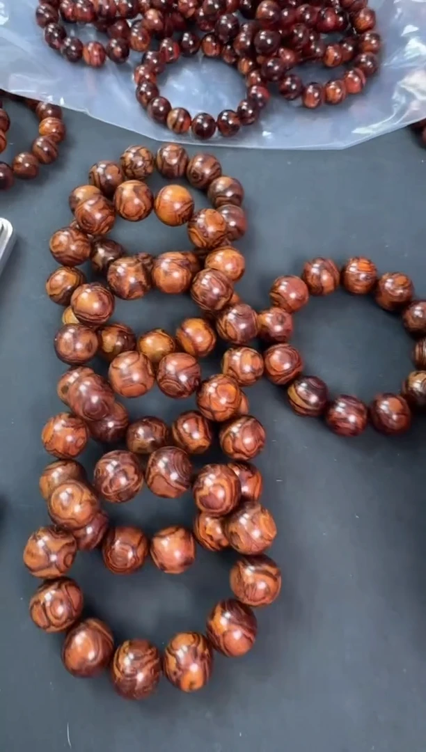 手串/手链黄花梨/降香黄檀88.88米2.0规格对眼海黄手串