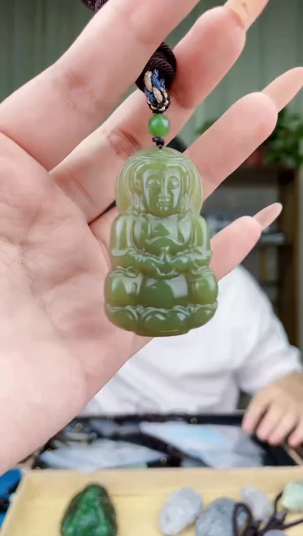 未镶嵌和田玉挂件拍一发一，多样性发货！