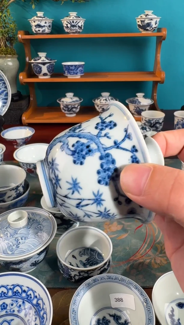 七**?不二说瓷纯手绘杯