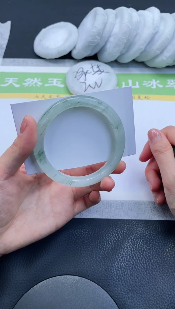 【闪购商品】石英质玉手镯未镶嵌A129-60+