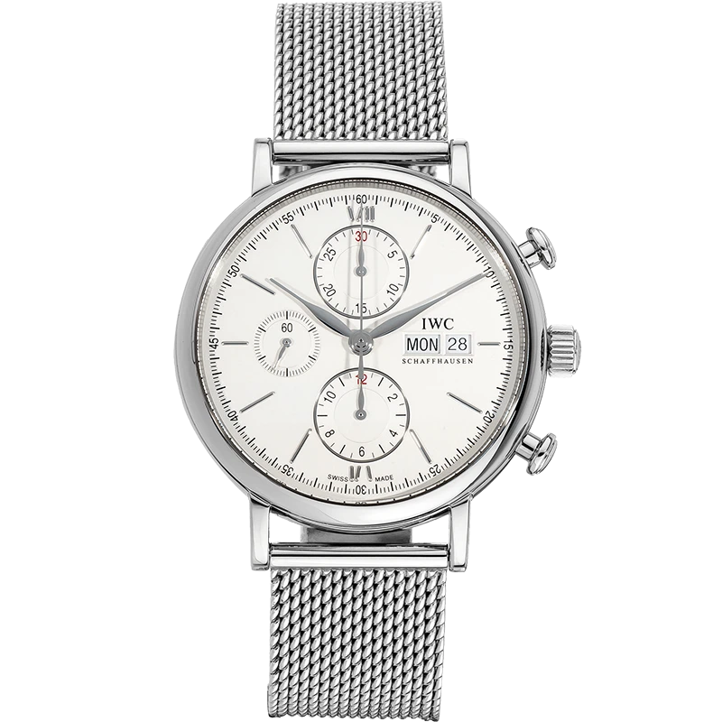 99新 IWC/万国 柏涛菲诺自动机械男士二手手表IW391015计时腕表