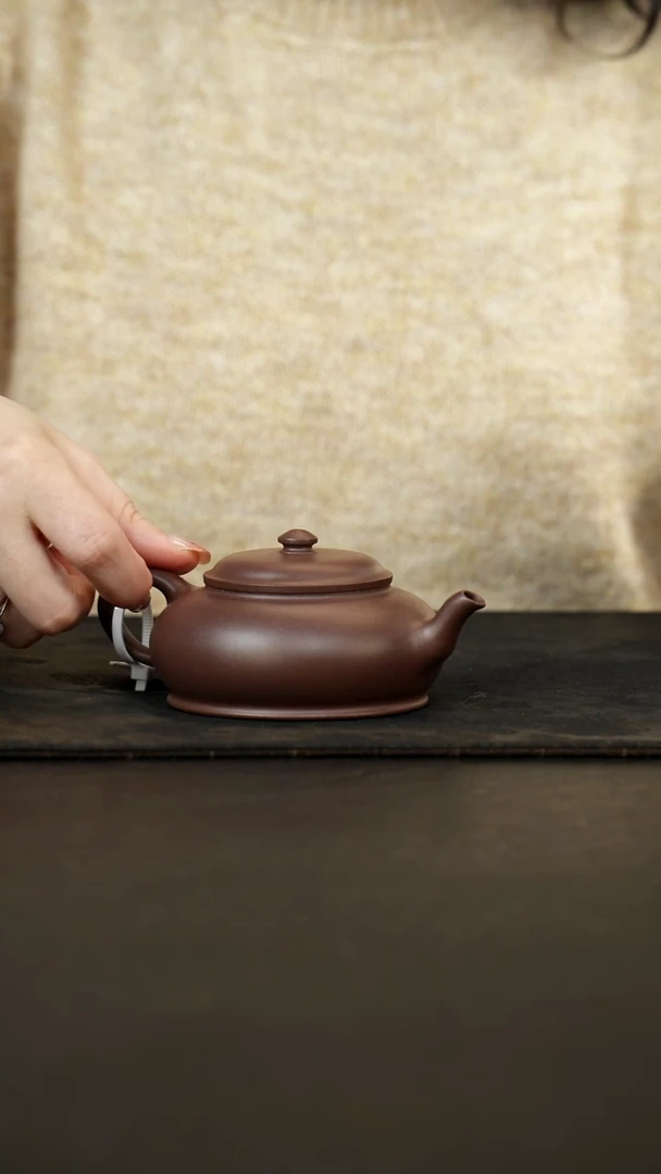 茶壶紫砂天青泥隐风180cc