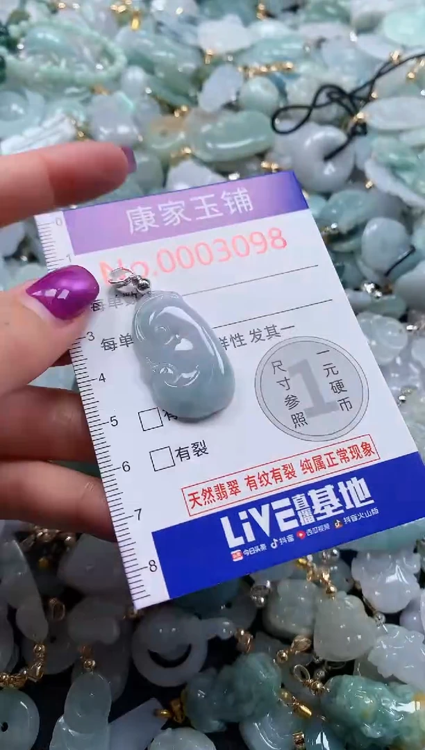 颈饰未镶嵌翡翠3098