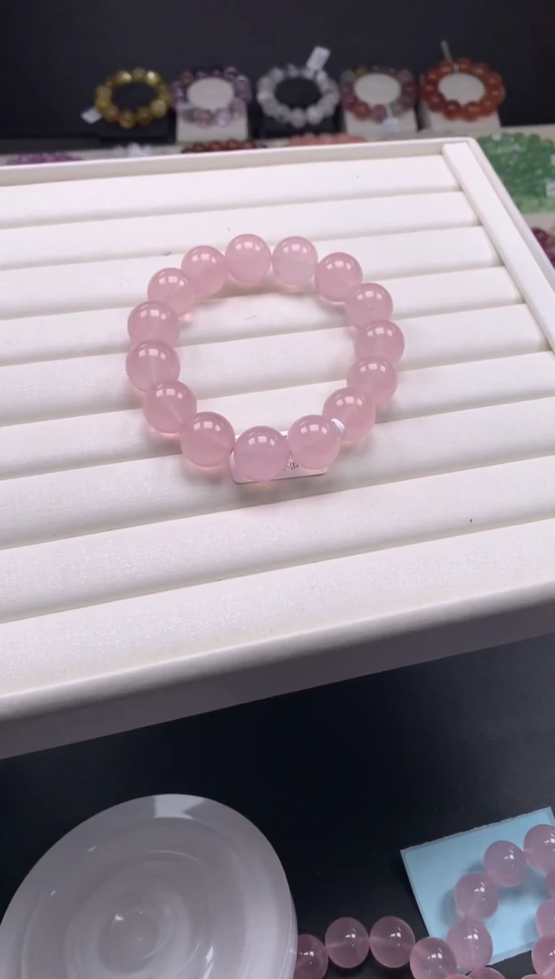 【闪购商品】水晶手链未镶嵌多样性发其一 15mm A84