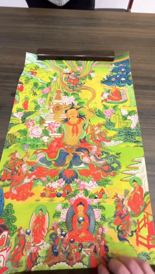 卷轴画唐卡16032
