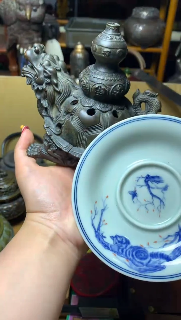 紫砂盖碗瓷器默认微瑕瓷器