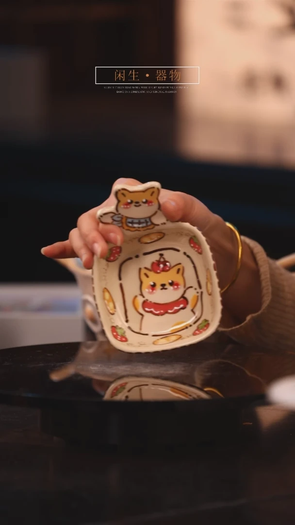 【闪购商品】景德镇可爱设计师款陶瓷