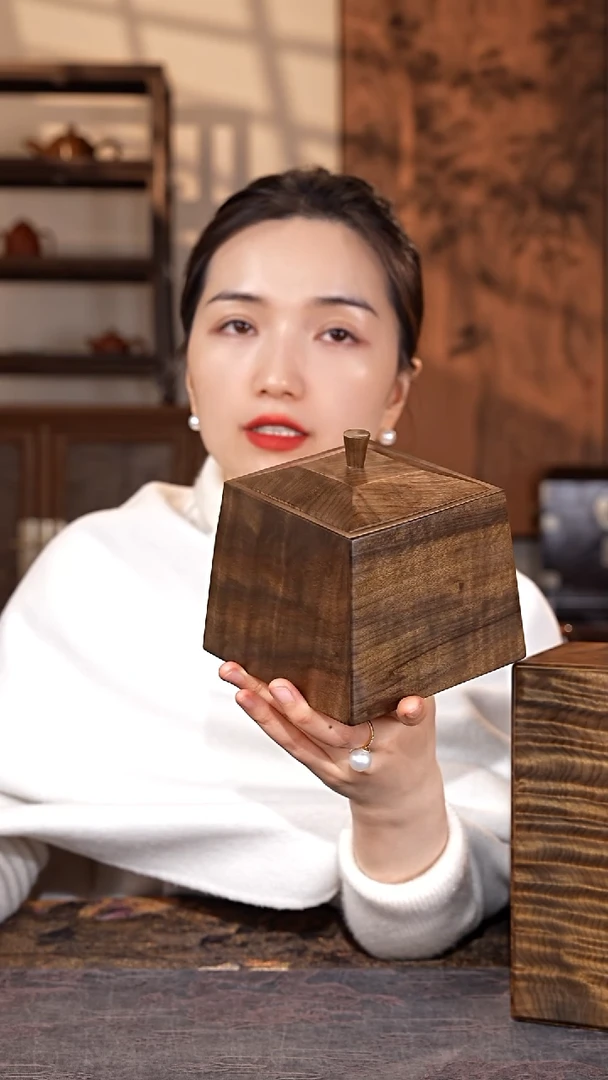 乌木类家具金丝楠阴沉木 精工斗盒
