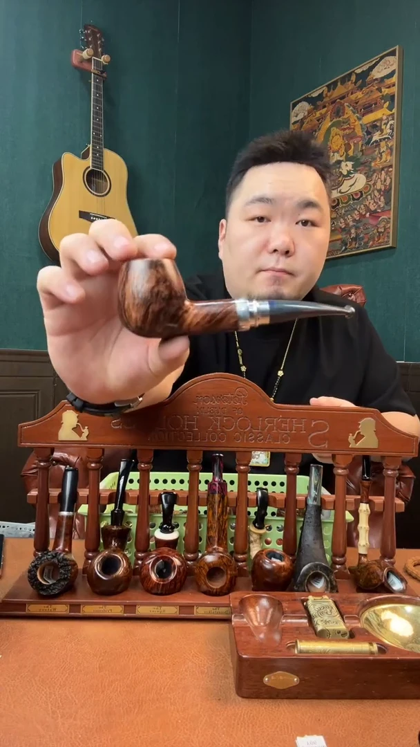 石楠木木雕款意大利进口石楠木烟斗