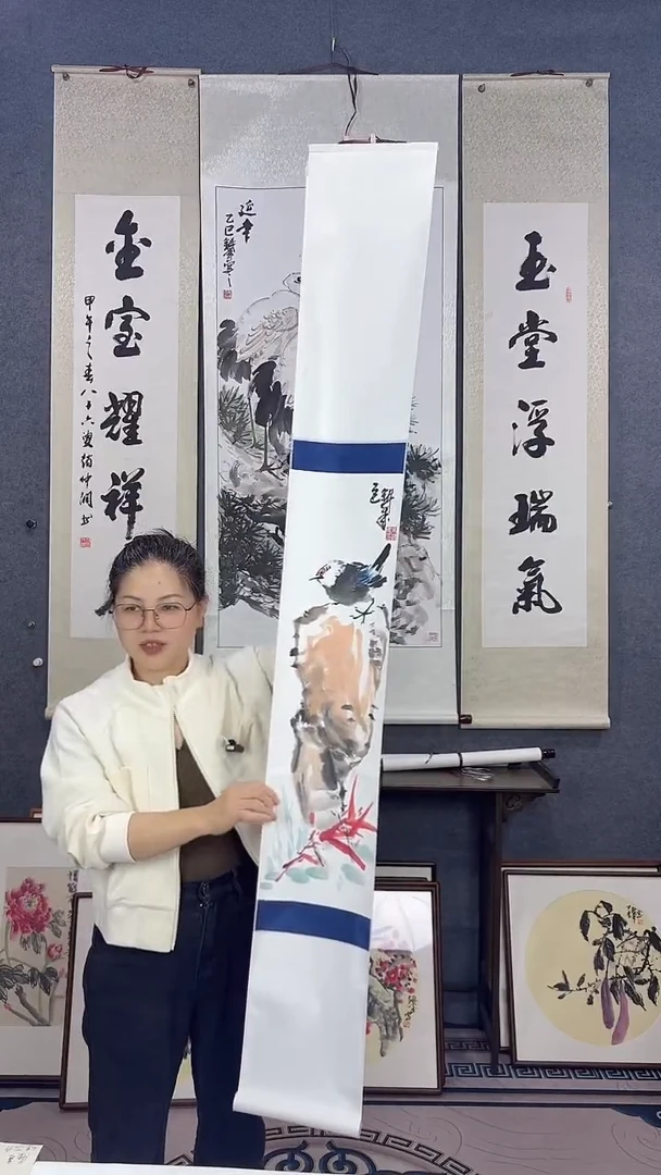 国画155*20吴铁成作品