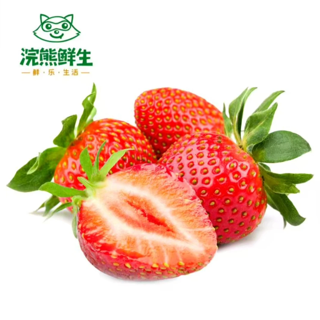 果切【整果】精品丹东九九草莓 .250g