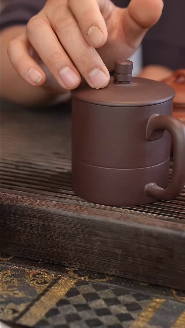 茶壶紫砂原矿手工制作