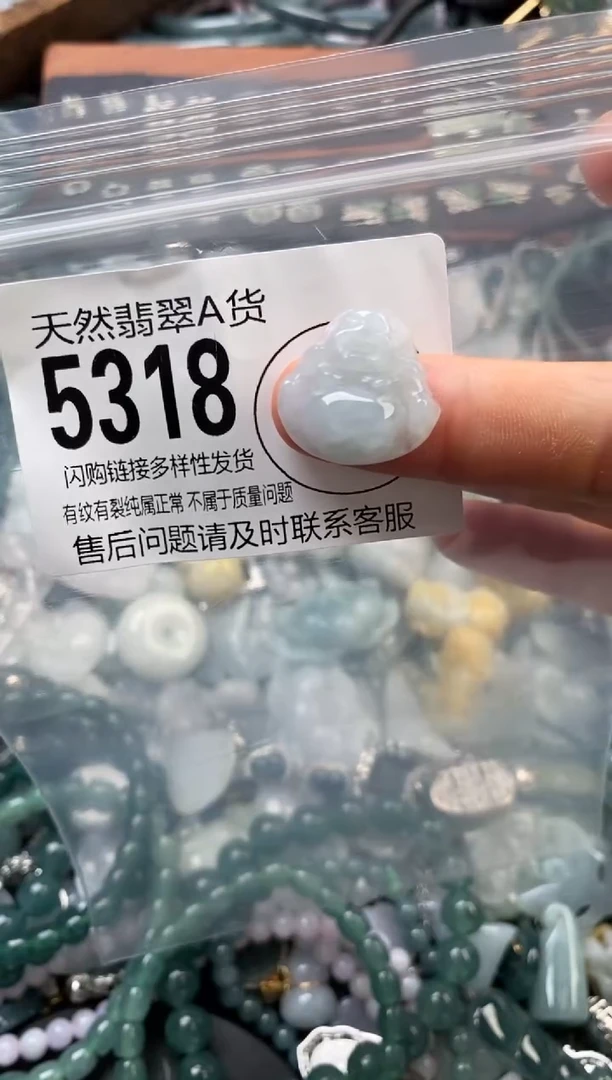 颈饰未镶嵌翡翠翡翠5318