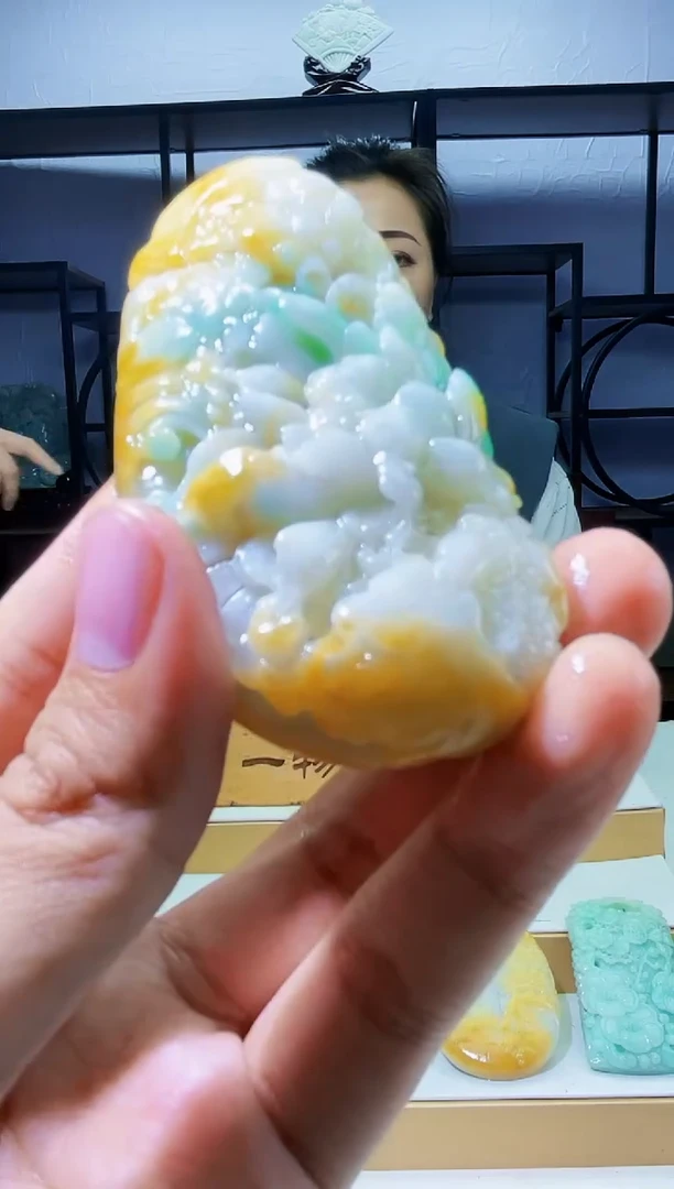 【闪购商品】定制翡翠未镶嵌毛货02020296