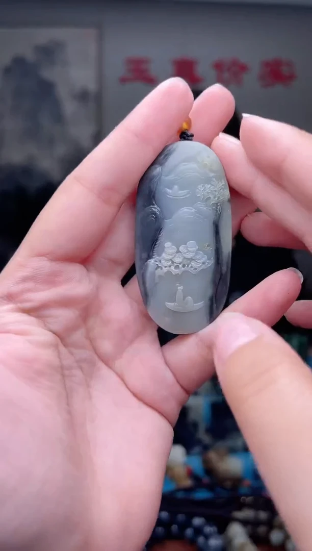 未镶嵌和田玉挂件1