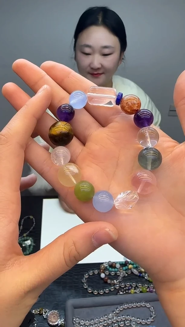 未镶嵌手链水晶天然多宝手链