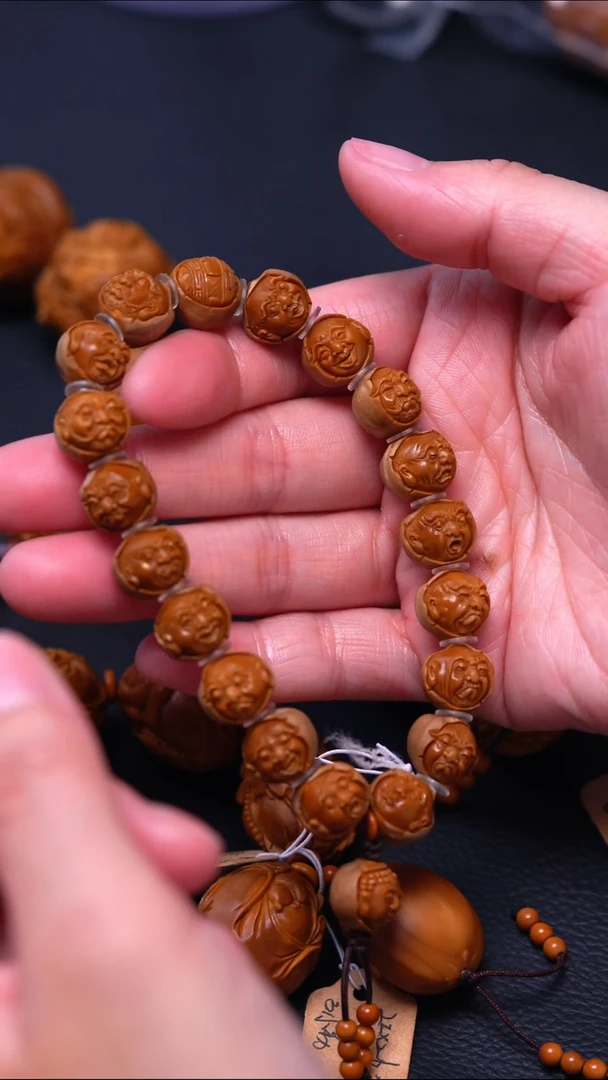 【闪购商品】橄榄核手串/手链小籽包衣罗汉