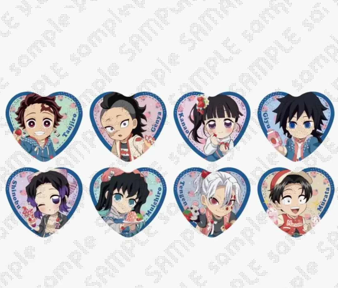 鬼灭之刃 鬼灭草莓节吧唧立牌 盲袋代拆