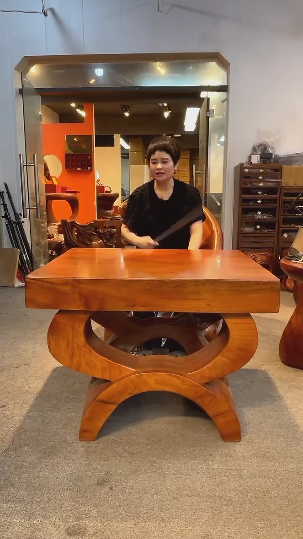 木香樟创意实木茶桌