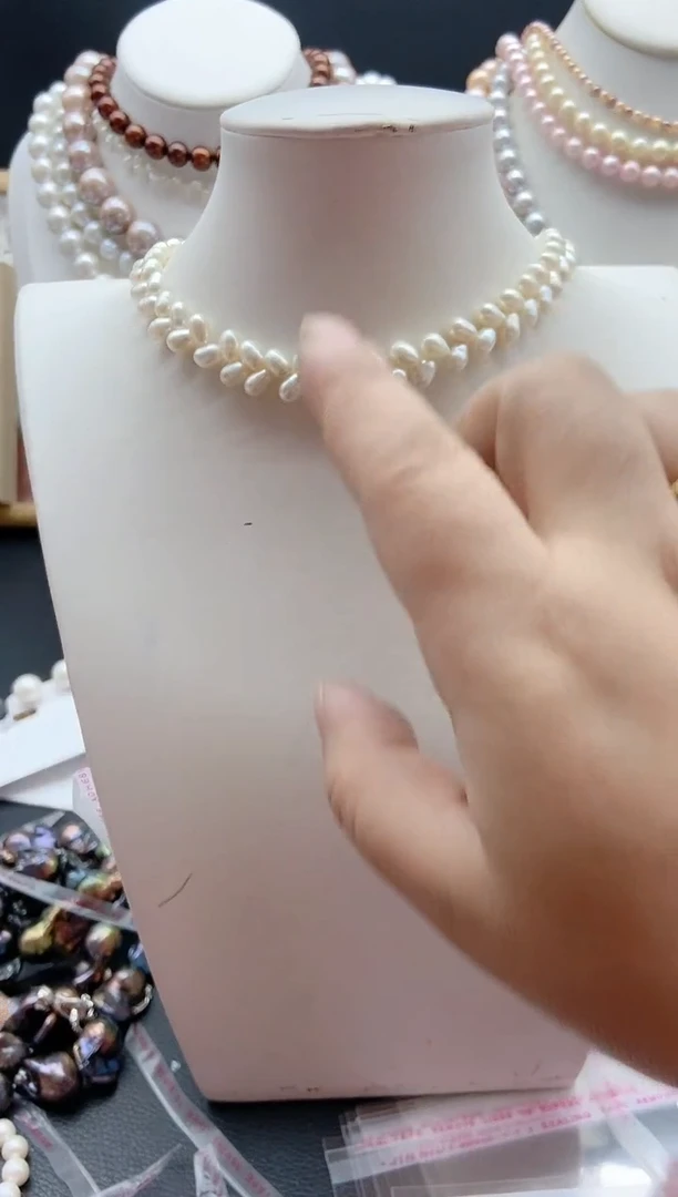 【闪购商品】淡水珍珠颈饰未镶嵌1