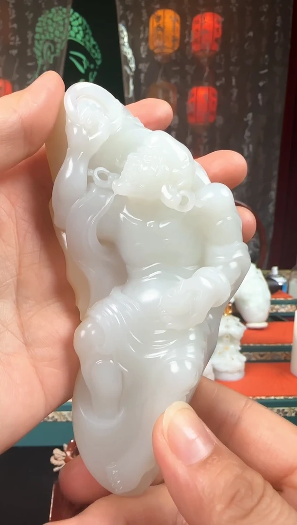 未镶嵌和田玉摆件罗汉