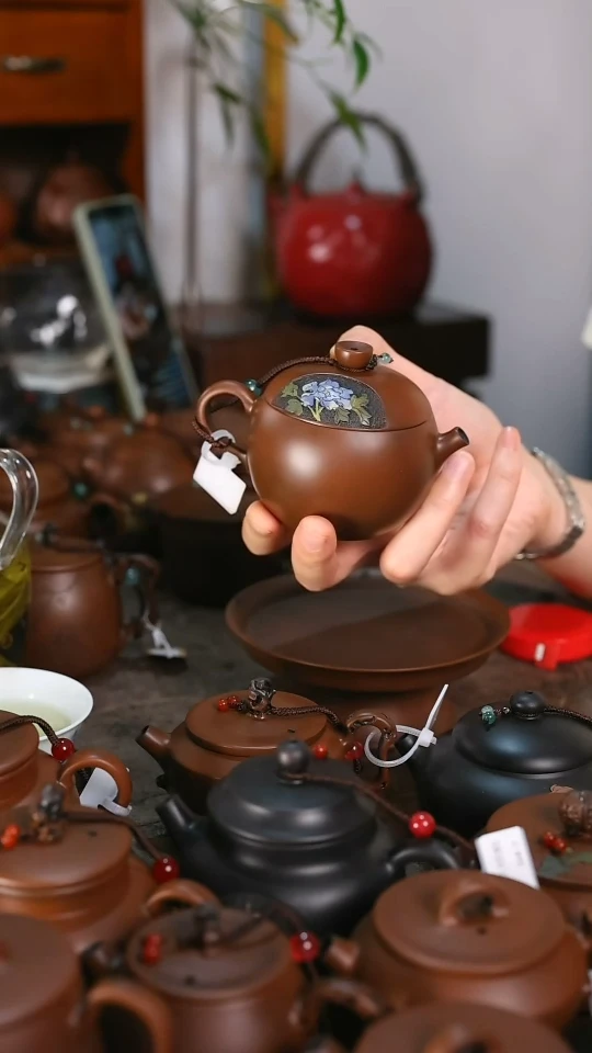 R****g普璞 苹果 130CC 开窗 蓝色花