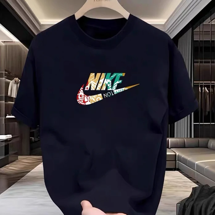 【一折粉丝福利】夏季潮牌男女同款百搭圆领T恤-时光1