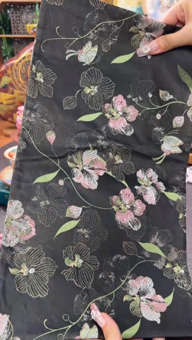 高级黑花影悦茶席