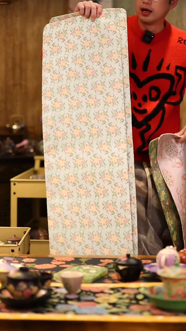 【闪购商品】瓷片长一米*宽33茶席大碗茶