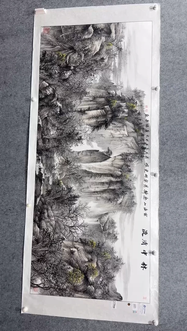 国画张传亭老师的作品