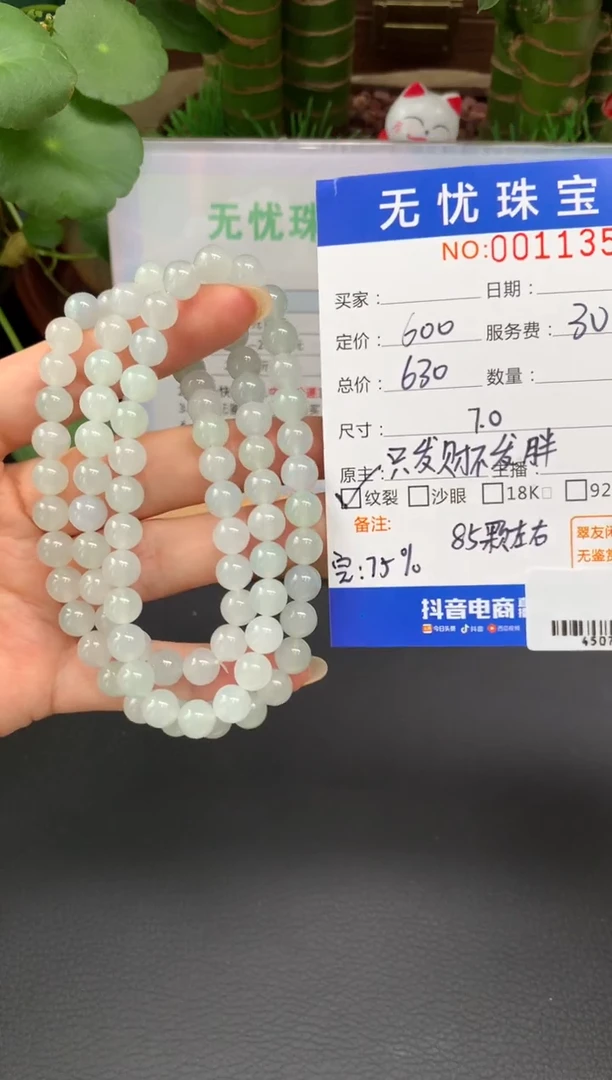 未镶嵌定制翡翠❤****姐A166