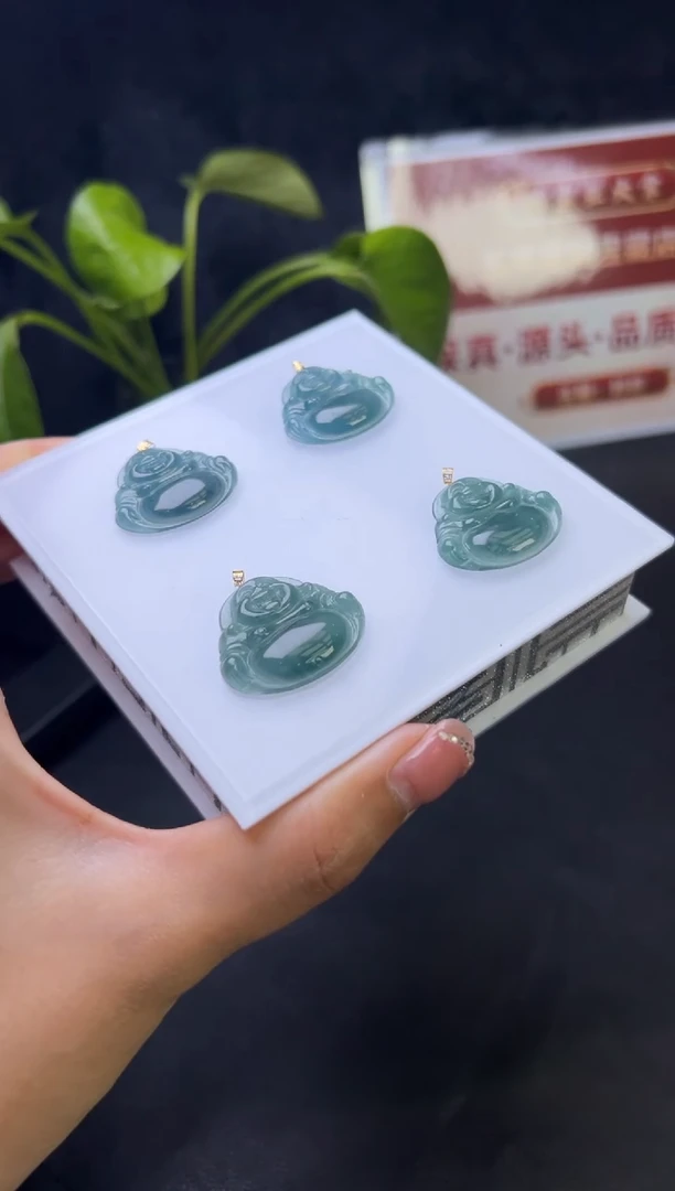 【闪购商品】翡翠颈饰18K金镶嵌356-24051301B多样性发一件