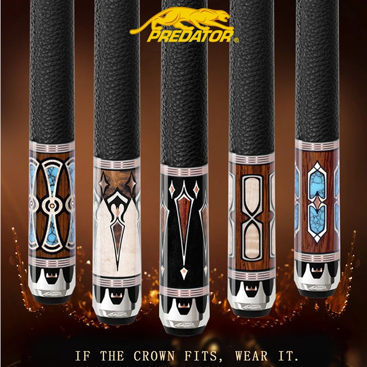 predator/美洲豹皇冠3系列大头台球杆适用于九球中式八球