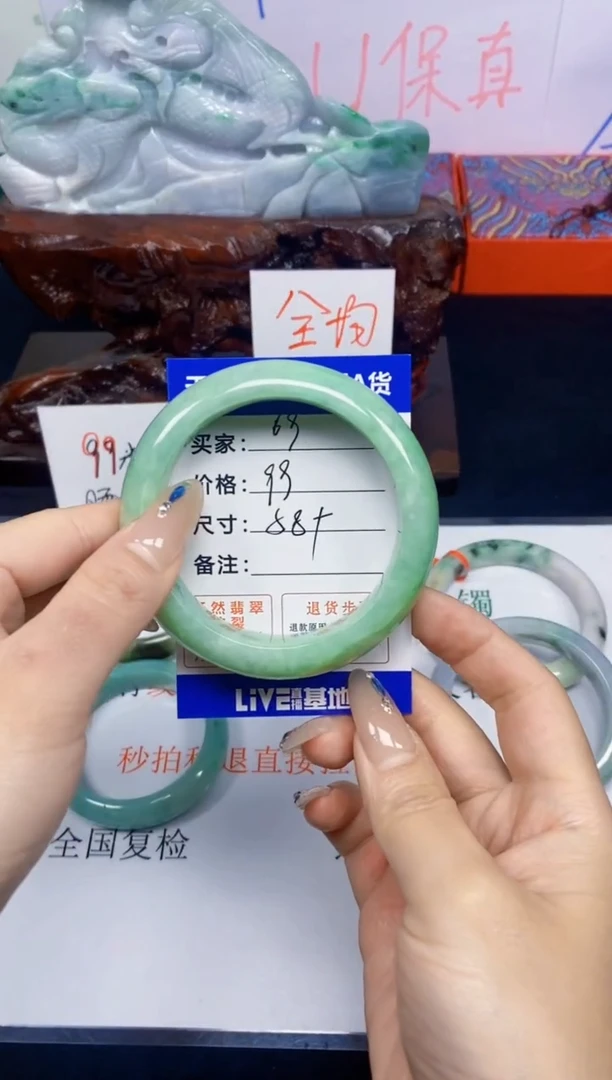 未镶嵌手镯翡翠69