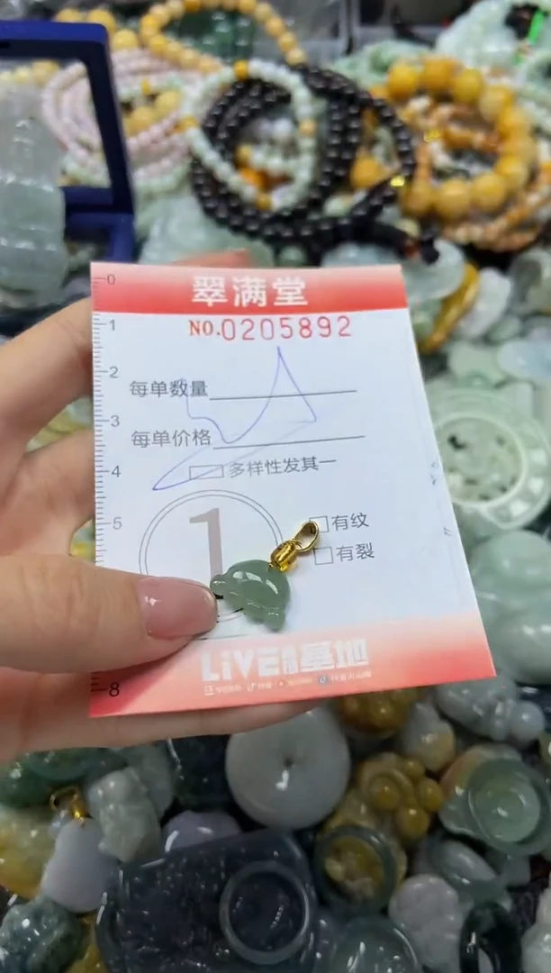 颈饰未镶嵌翡翠闪购0205892多样性发其一