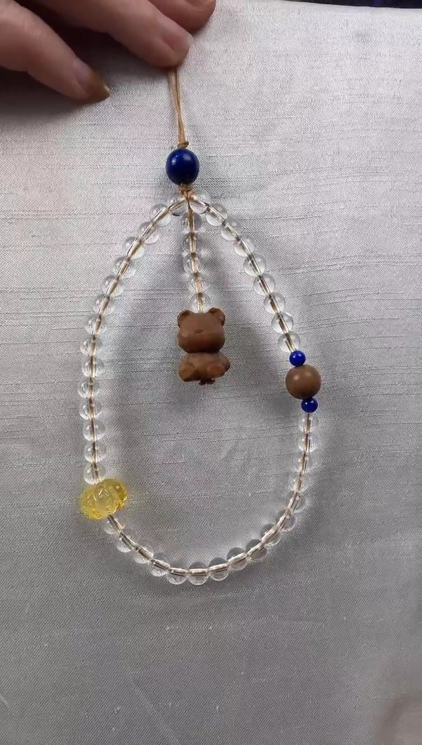 未镶嵌手链水晶手机链